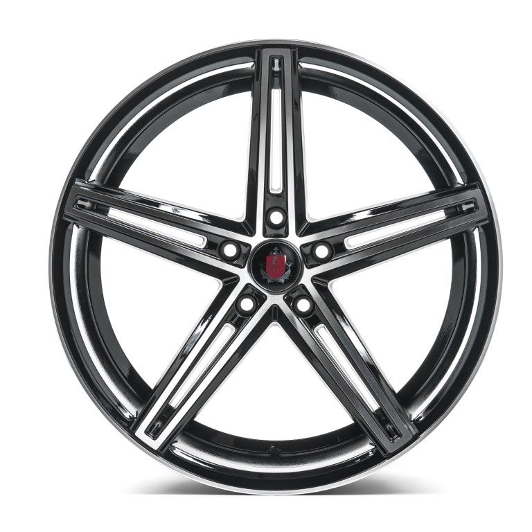 Axe Wheels<br>EX14 - Black Polished (18x9)